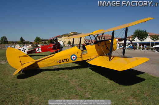 2006-09-10 Ferrara Airshow 012 De Havilland Tiger Moth